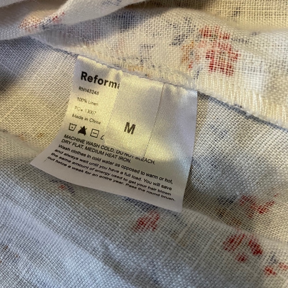 Reformation Carmelo Mini Dress - Gabrie - Picture 4 of 5